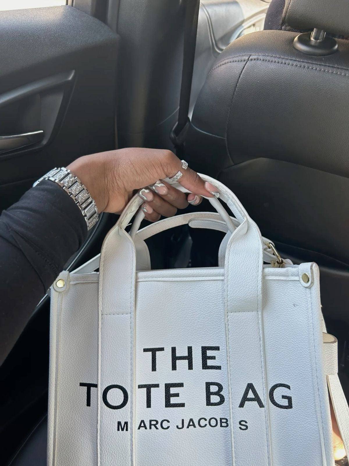 TOTE MARC JACOBS BLANCO
