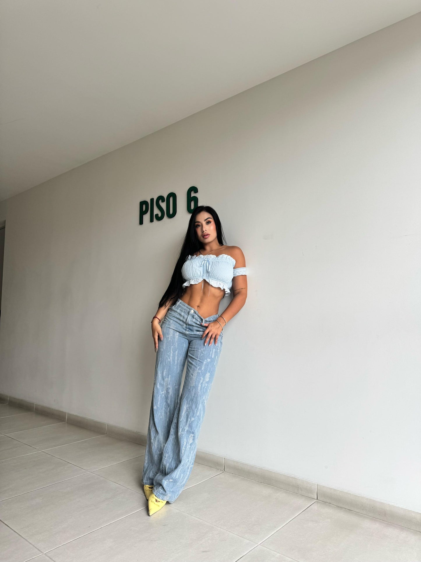 3263 BLUSA BOTANY