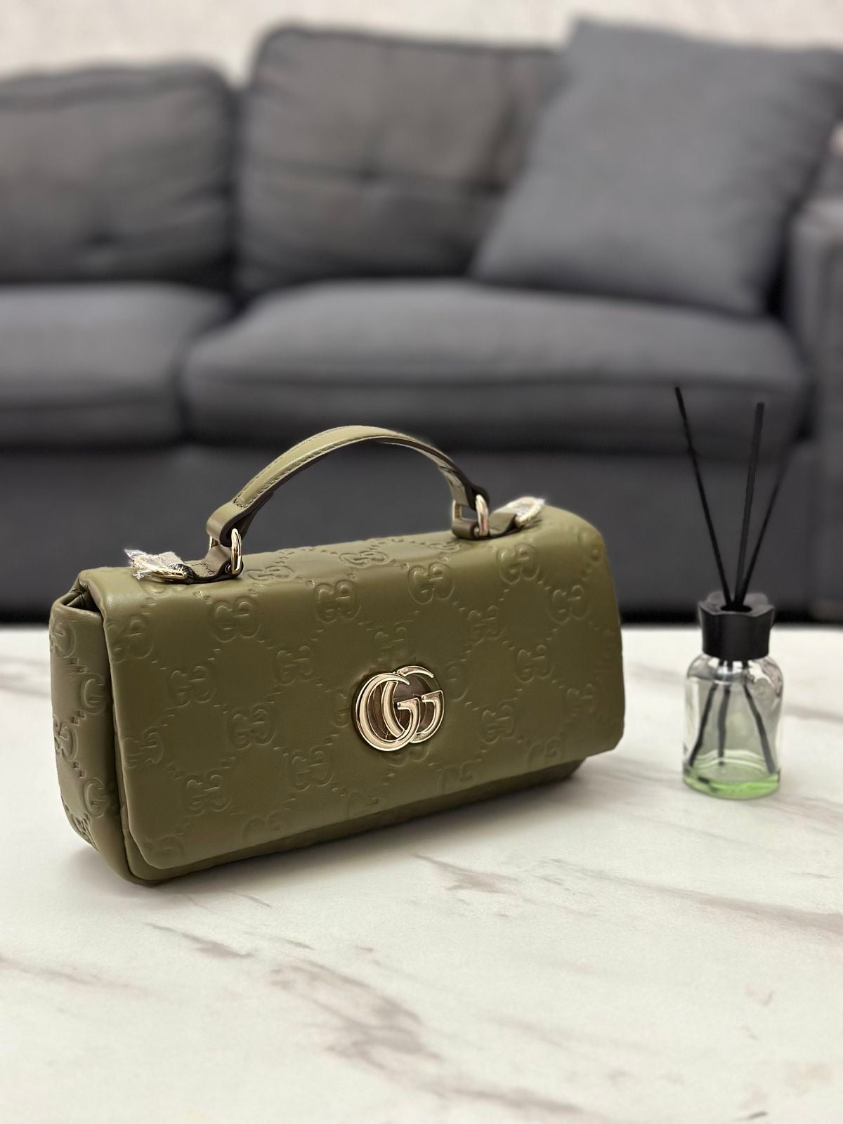GUCCI TOP VERDE/NEGRO
