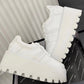 TENIS PLATAFORMA BLANCOS