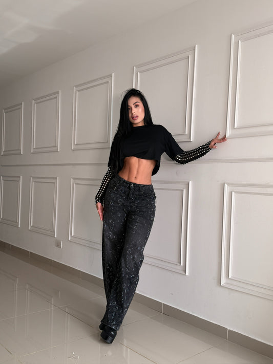 609793 BLUSA MANGA LARGA