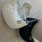 BOLSO COACH BLANCO Y NEGRO