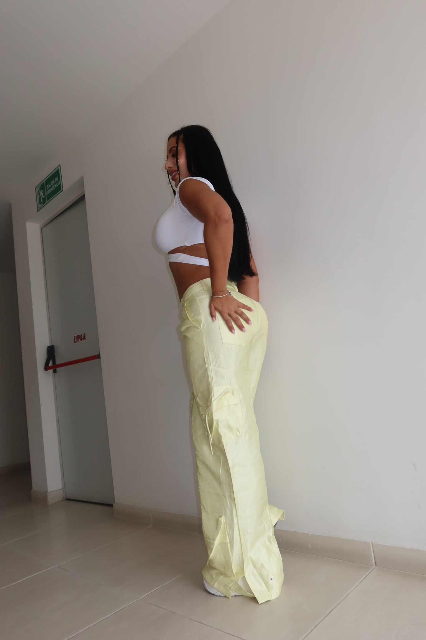 2712 PANTALÓN AMARILLO