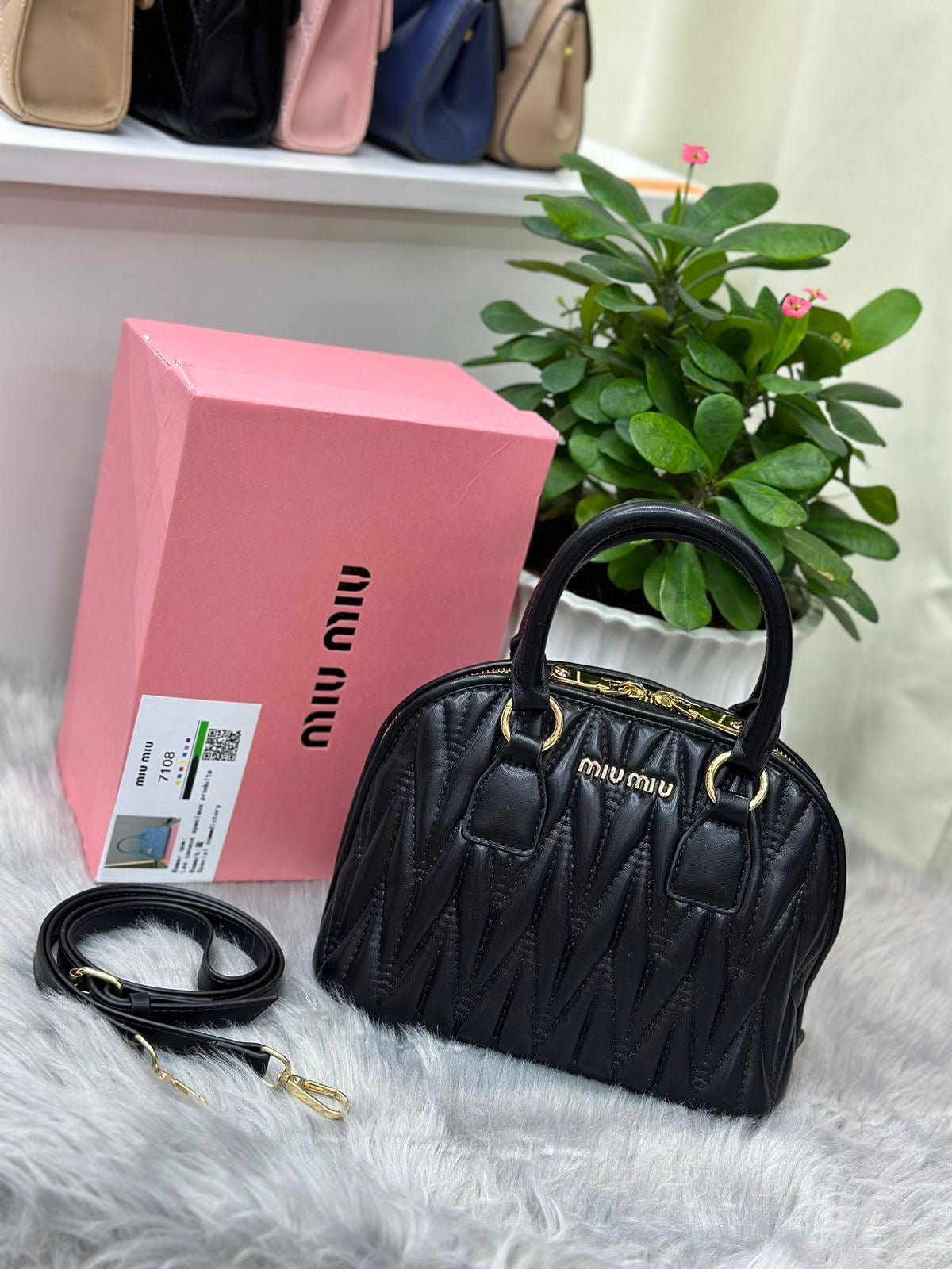 BOLSO MIU MIU NEGRO