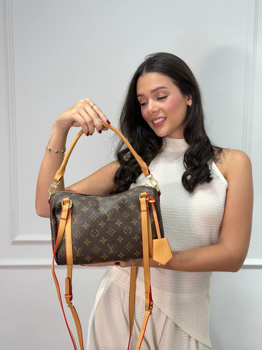 BOLSO BAÚL LV LETRAS