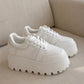 TENIS PLATAFORMA BLANCOS