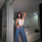 JEAN BLUE BRILLO