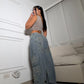 BLUSA DE MEDIO HOMBRO
