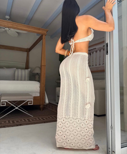 SET TEJIDO # 2 FLORES