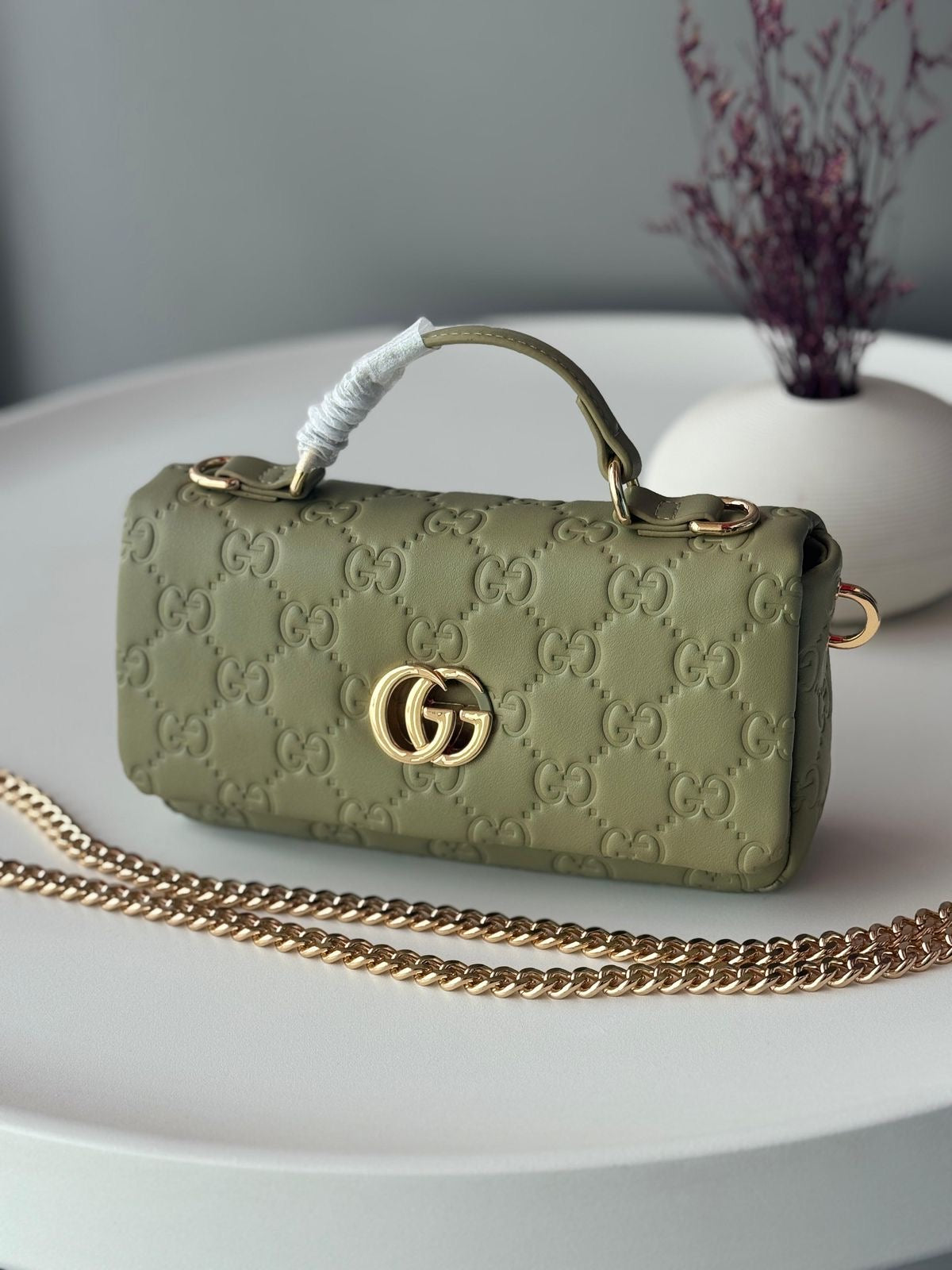 GUCCI TOP VERDE/NEGRO