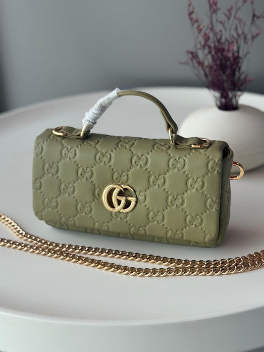 GUCCI TOP VERDE/NEGRO