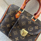 BOLSO BAÚL LV CON BOLSILLO