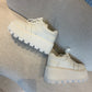 TENIS PLATAFORMA BLANCOS