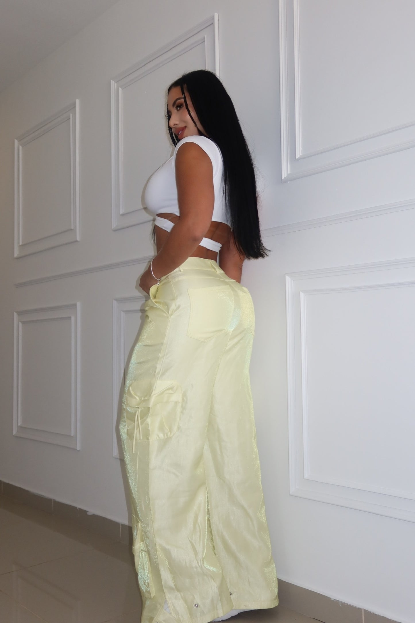 2712 PANTALÓN AMARILLO