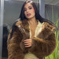 CHAQUETA CAFÉ