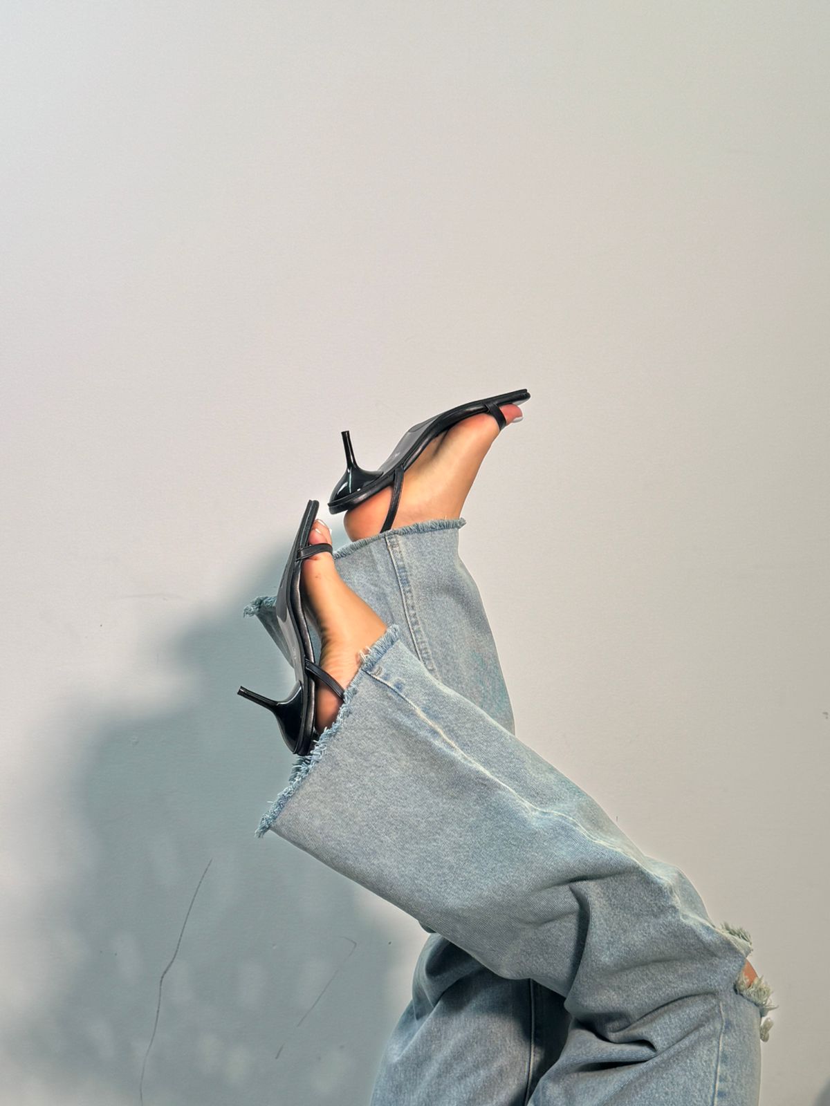 SANDALIAS DE TACÓN FINO